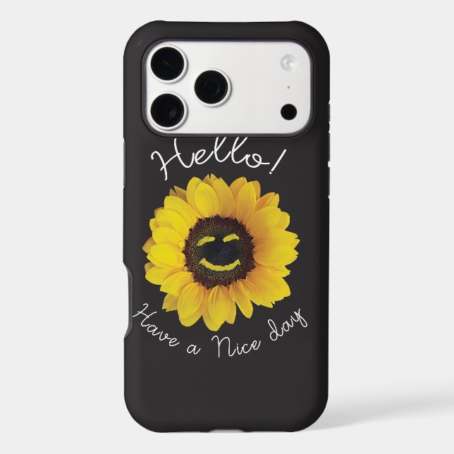 Hello ! Have a nice day Iphone Case (Back)