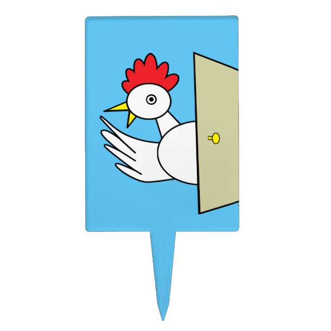 Hello!  Hello! Cake Topper (Front)