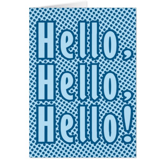 Hello Hello Hello (Front)