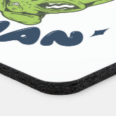 Hello human funny Alien Seat Cushion (Corner Detail)