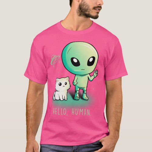 Hello Human T_Shirt