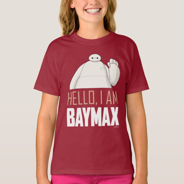 Hello, I am Baymax T-Shirt (Front)