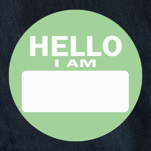  Hello My Name Is Gigachad Name Tag Sticker Funny Meme Zip  Hoodie : Clothing, Shoes & Jewelry