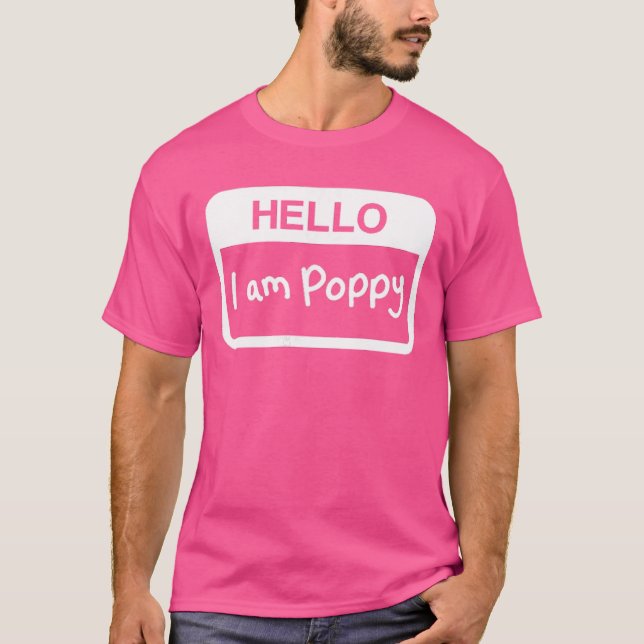 Hello i am poppy friends T-Shirt (Front)