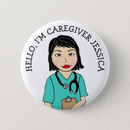 Hello Im Caregiver Add Name Button