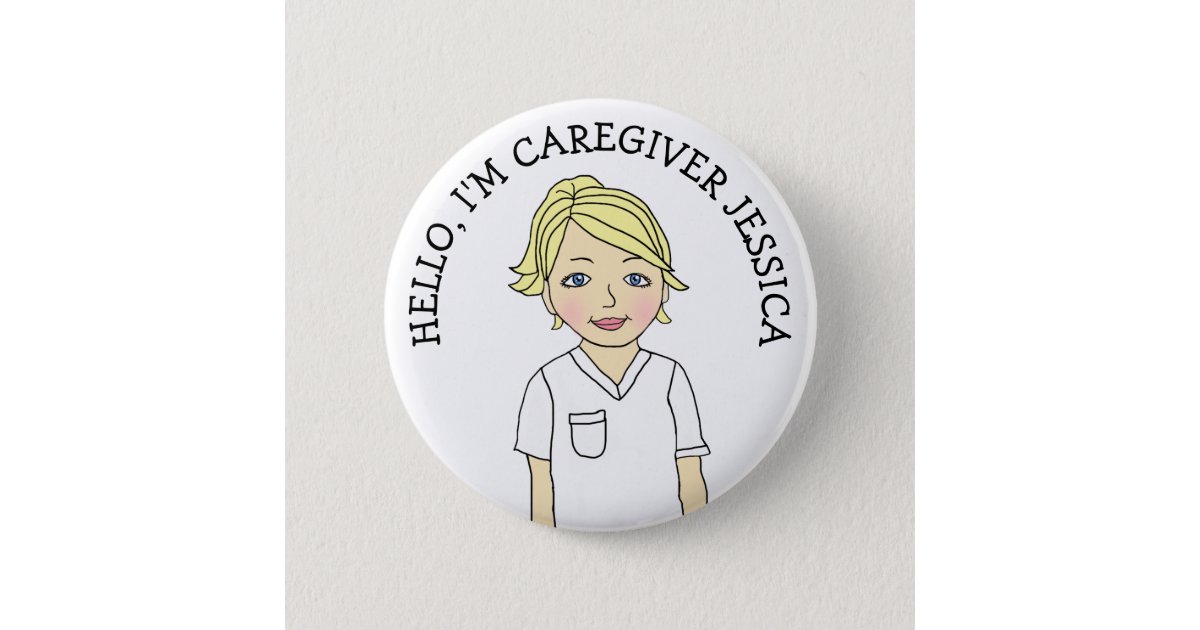 Nursing key holder gifts, custom name monogram teacher badge clip