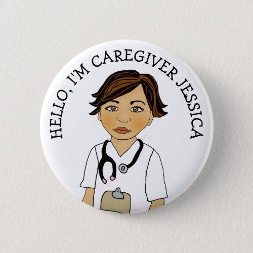 Hello Im Caregiver Add Name Button