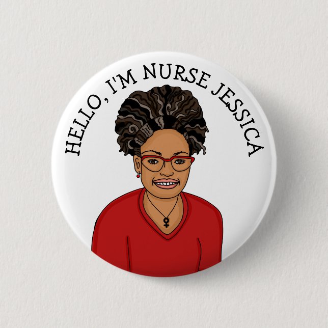 Hello, I'm Nurse Add Name   Button (Front)