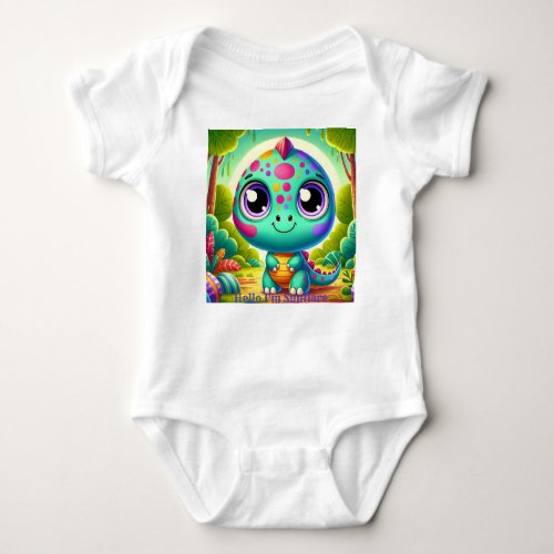 Hello IM Sunflare  Baby Bodysuit