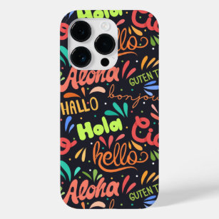 Hello In Different Languages Case-Mate iPhone 14 Pro Case