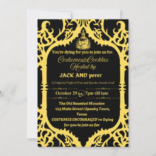 Hello invitation party card