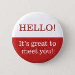 [ Thumbnail: "Hello!" "It’s Great to Meet You!" Button ]