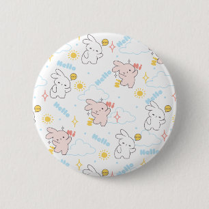 Hello, It's Bunny Time: Loppi Tokki Moments Button