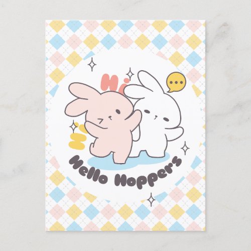 Hello Its Bunny Time Loppi Tokki Moments Postcard