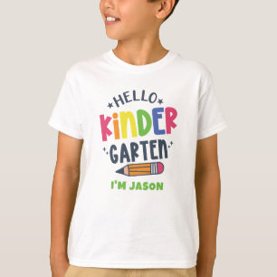 Hello kindergarten back to school T-Shirt