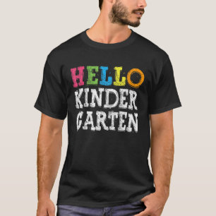 Hello Kindergarten Back To School T-Shirt