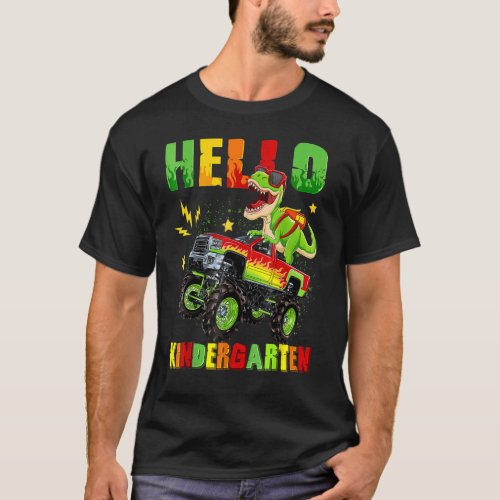 Hello Kindergarten First Day Of School Kindergarte T_Shirt