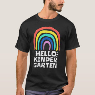 Hello Kindergarten Goodbye Preschool Teacher Stude T-Shirt