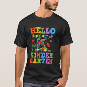 Hello Kindergarten Hungry Caterpillar Back To Scho T-Shirt