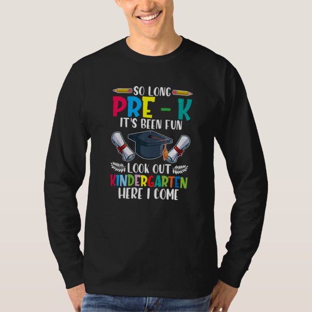 Hello Kindergarten Teacher Student First Day Back  T-Shirt (Front)