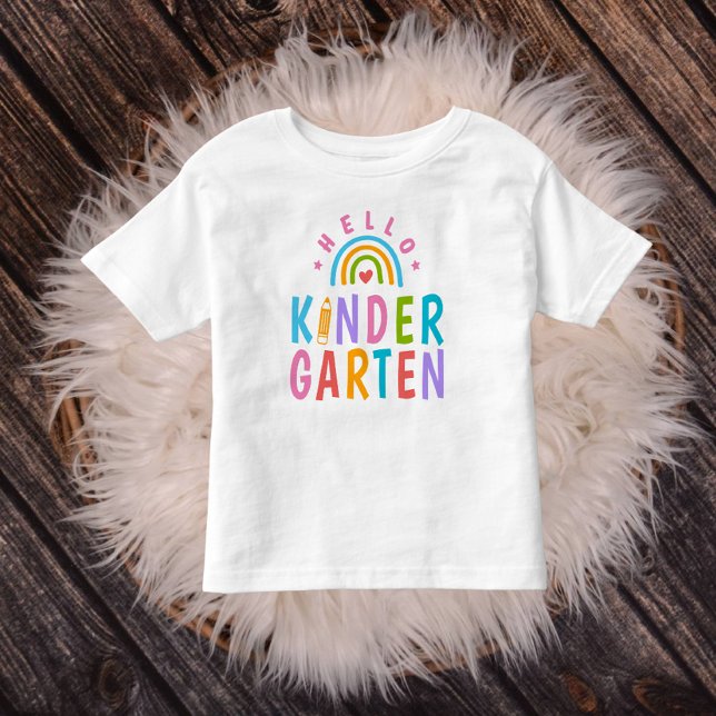 Hello Kindergarten Toddler T-Shirt (Creator Uploaded)