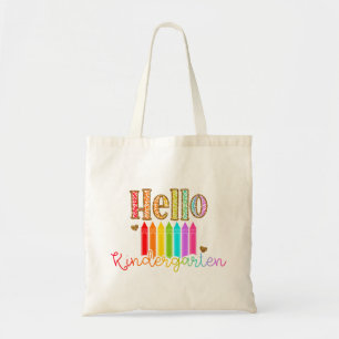Hello Kindergarten Tote Bag