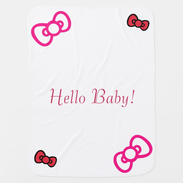 Hello Kitty Baby Blanket (Front)