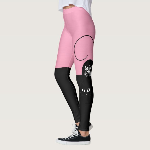 Hello hotsell pink leggings