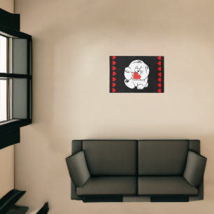 HELLO KOKORO Chow dog Rug