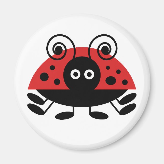 Hello Ladybug Magnet (Front)