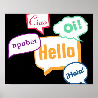 Foreign Language Posters | Zazzle