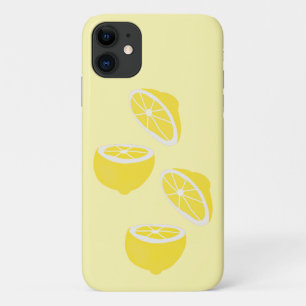 Hello Lemon modern yellow fruit iPhone 11 Case