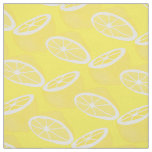 Hello Lemon modern yellow fruit Fabric