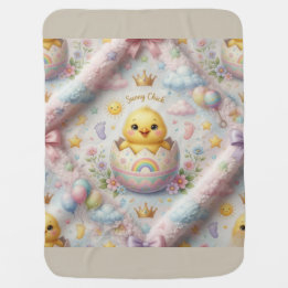 Hello Little Miracle Baby Blanket