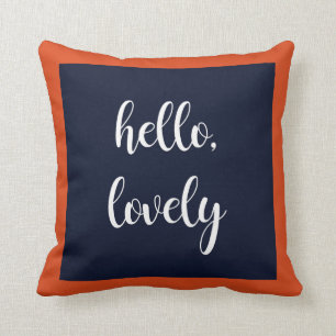 Hello Lovely Pillow