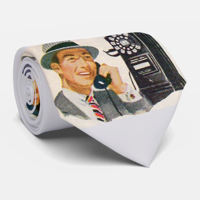 Hello, Mabel? It's Tony.  Neck Tie (Rolled)