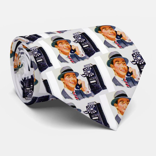 Hello, Mabel? It's Tony. Neck Tie (Rolled)