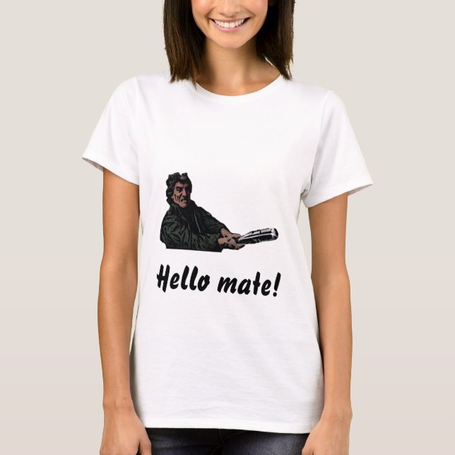 hello mate tee (Front)