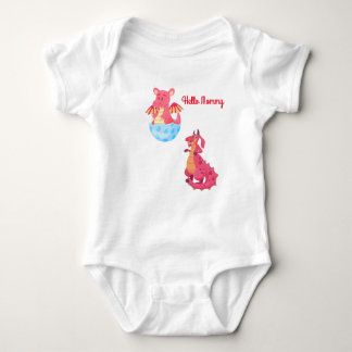 Hello Mommy bodysuit for babies