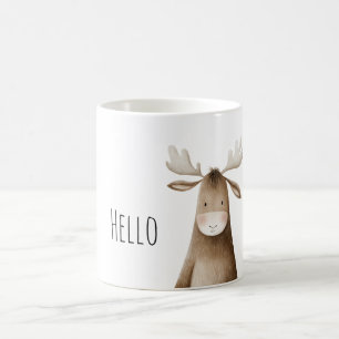 Hello Moose Coffee Mug