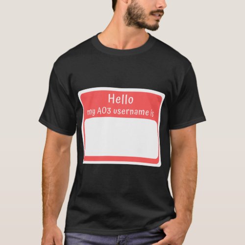 Hello my AO3 username is   T_Shirt