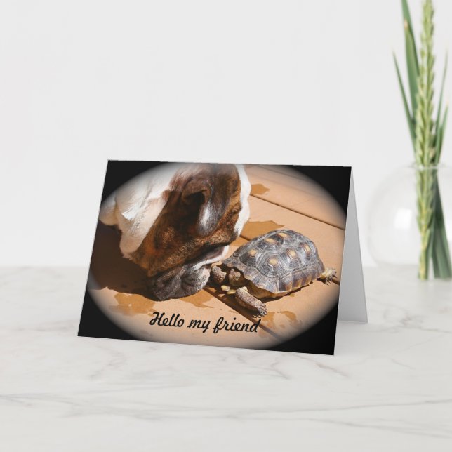 Hello my Friend Card (Front)