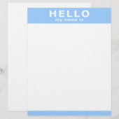 hello my name is... (Front/Back)