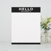 hello my name is... (Standing Front)