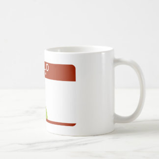 hello my name is Android Coffee Mug