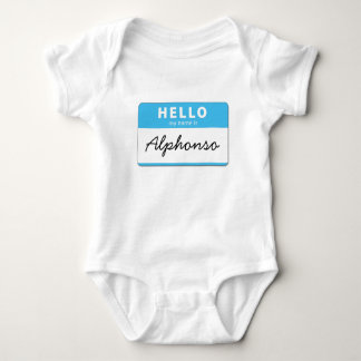 Hello, My Name is... Baby Bodysuit