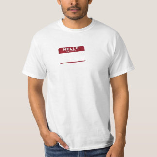 Hello my name is blank T-Shirt
