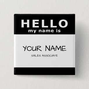 hello my name is button