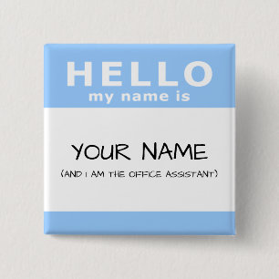 hello my name is button