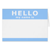 hello my name is cards (Front Horizontal)